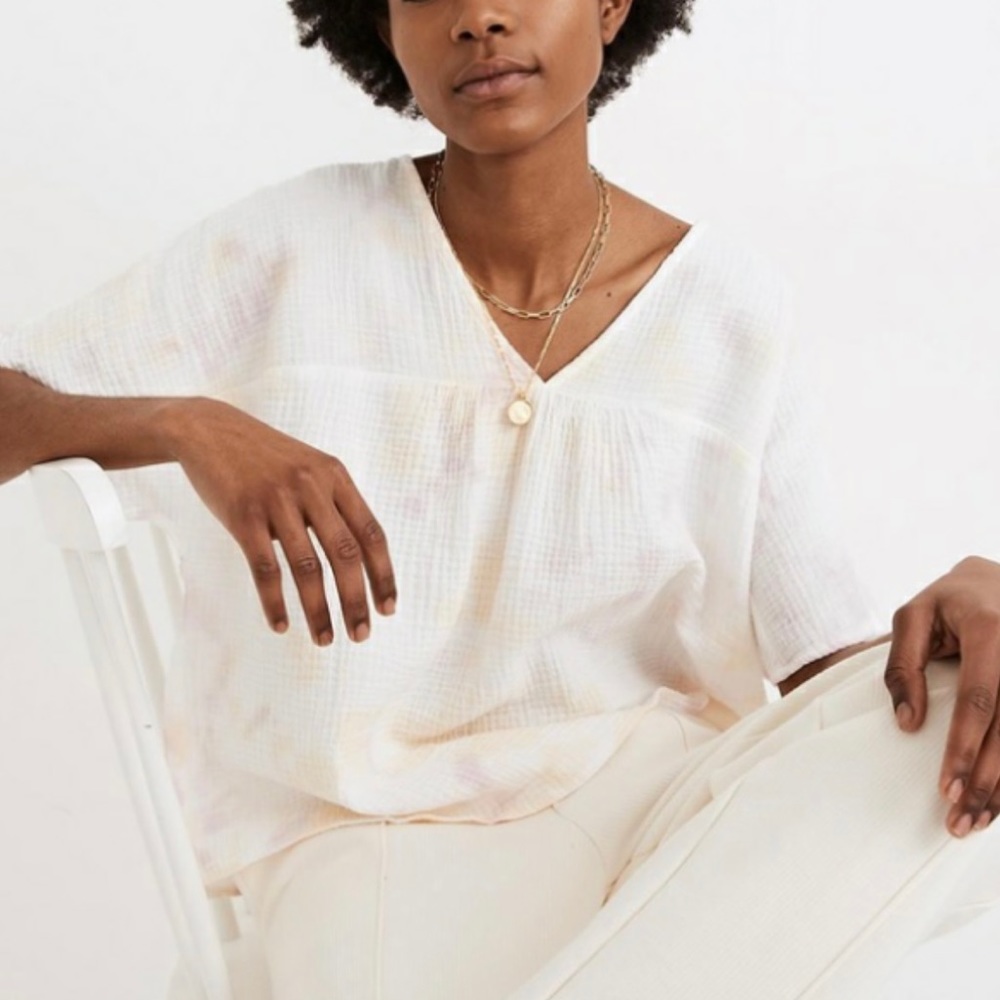 Madewell | Crinkle Gauze Rhyme Top